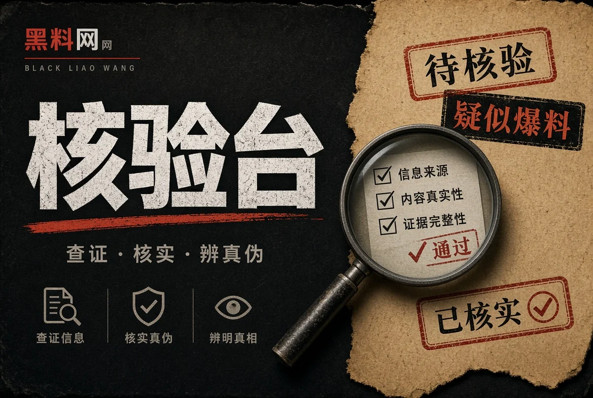 对证台公开资料核验主题图