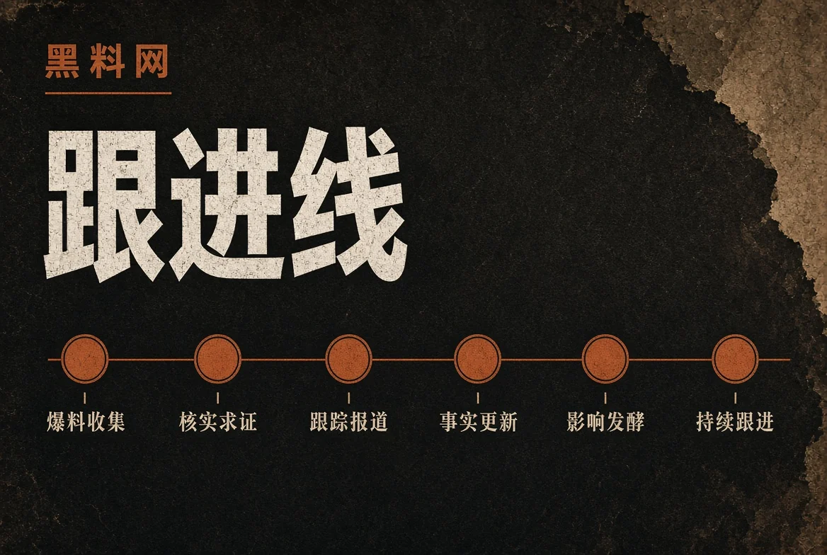 追踪线公开信息变化主题图